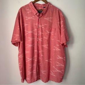 PX Premium Xpressions Cotton Short Sleeve Button Up Men’s Size 3XL